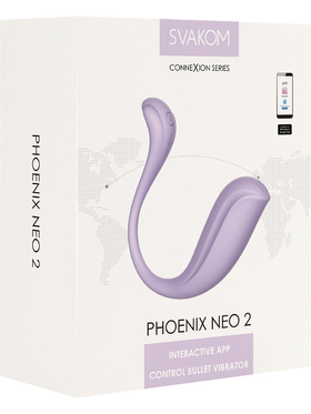 Svakom Connexion: Phoenix Neo 2, Interactive Vibrator, purple