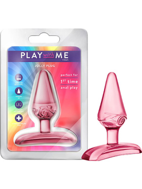 Blush: Play With Me, Jolly Anal Plug, pink