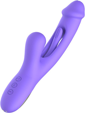 Good Vibes Only: Tess, Rabbit Vibrator with G-spot Stimulator