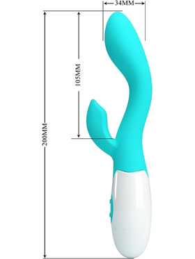 Pretty Love: Brighty, Rabbit Vibrator, turquoise