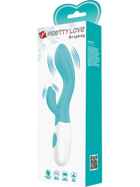 Pretty Love: Brighty, Rabbit Vibrator, turquoise