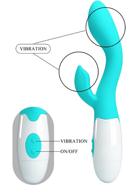 Pretty Love: Brighty, Rabbit Vibrator, turquoise