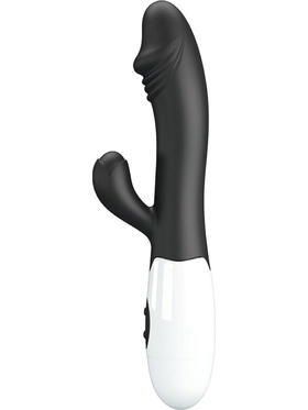 Pretty Love: Snappy, Rabbit Vibrator, black