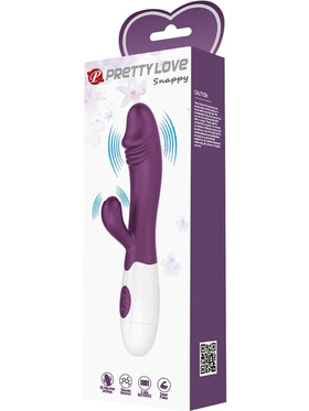 Pretty Love: Snappy, Rabbit Vibrator, purple