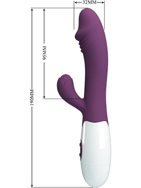 Pretty Love: Snappy, Rabbit Vibrator, purple