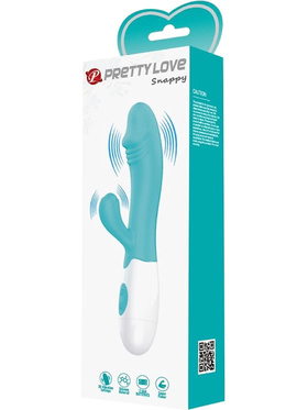 Pretty Love: Snappy, Rabbit Vibrator, turquoise