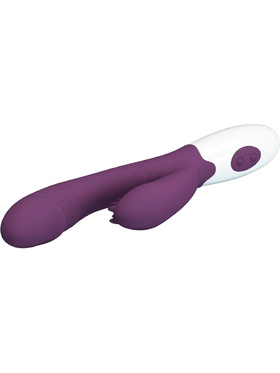 Pretty Love: Andre, Butterfly Kiss Rabbit Vibrator, purple