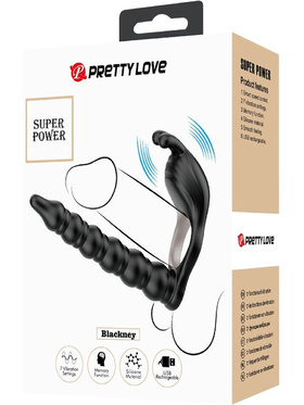 Pretty Love: Blackney, Vibrating Penis Ring Plug