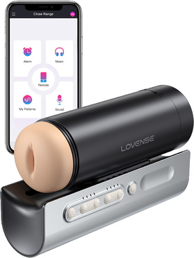 Lovense: Solace Pro, Bluetooth Automatic Thrusting Mastubator 