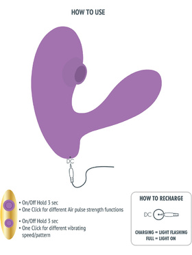 Xocoon: DuoVibe I, Air and G-Spot Vibrator