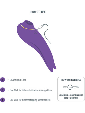 Xocoon: SalsaTap Sensation, Tappning & Tongue Stimulator