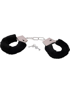 Toyz4Lovers: BestSeller Furry Handcuffs, black