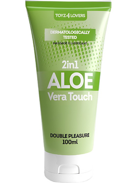 Toyz4Lovers: 2in1 Aloe Vera Touch, Massage & Lubricant, 100 ml