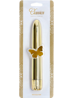 Toyz4Lovers: Classics Vaginal Vibrator, gold