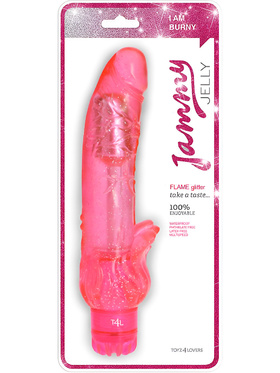 Toyz4Lovers: Jammy Jelly, Flame Glitter Vibrator, pink