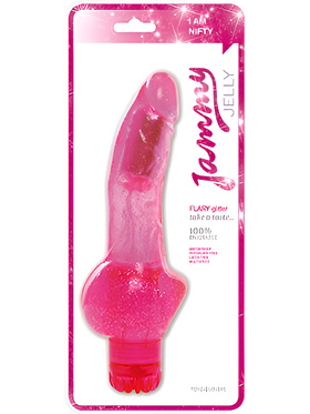 Toyz4Lovers: Jammy Jelly, Flary Glitter Vibrator, pink