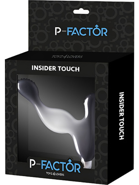 Toyz4Lovers: P-Factor, Insider Touch Prostate Vibrator