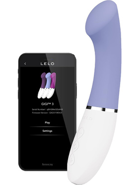 LELO: Gigi 3, App-Controlled G-Spot Vibrator, powder blue