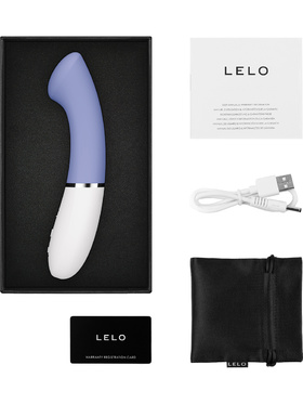 LELO: Gigi 3, App-Controlled G-Spot Vibrator, powder blue