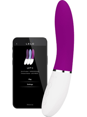 LELO: Liv 3, App-Controlled G-Spot Vibrator, deep rose