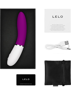 LELO: Liv 3, App-Controlled G-Spot Vibrator, deep rose