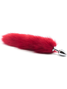 Toyz4Lovers: Fetish Art, Fox Tail Plug, red