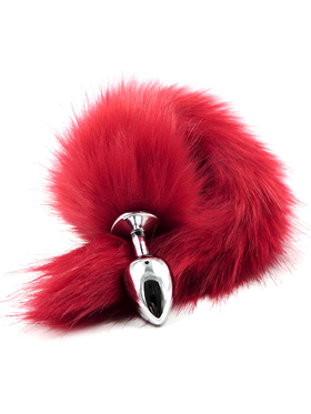 Toyz4Lovers: Fetish Art, Fox Tail Plug, red