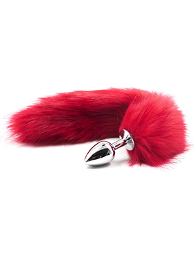 Toyz4Lovers: Fetish Art, Fox Tail Plug, red