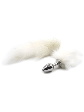 Toyz4Lovers: Fetish Art, Fox Tail Plug, white