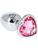 Toyz4Lovers: Heart Diamond Plug Small, pink