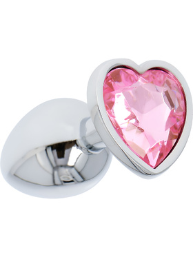 Toyz4Lovers: Heart Diamond Plug Small, pink