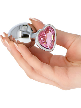 Toyz4Lovers: Heart Diamond Plug Medium, pink