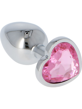 Toyz4Lovers: Heart Diamond Plug Medium, pink