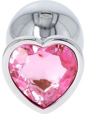 Toyz4Lovers: Heart Diamond Plug Medium, pink