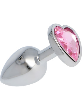 Toyz4Lovers: Heart Diamond Plug Medium, pink