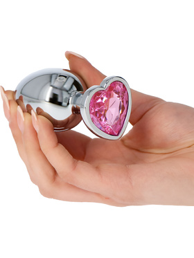 Toyz4Lovers: Heart Diamond Plug Large, pink