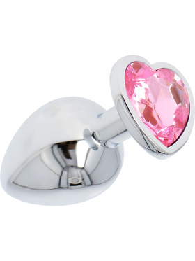 Toyz4Lovers: Heart Diamond Plug Large, pink