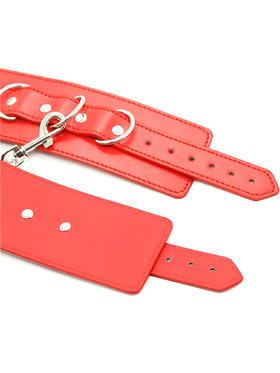 Toyz4Lovers: Fetish Art, Wrist/Ankle Cuffs Belt, red