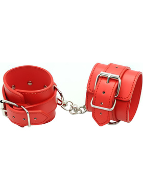 Toyz4Lovers: Fetish Art, Wrist/Ankle Cuffs Belt, red