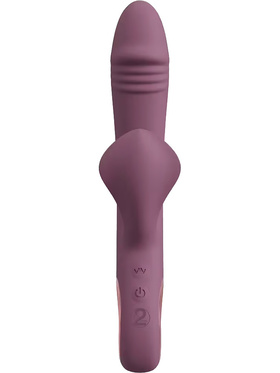 You2Toys: Plum, Slim Triple Rabbit Vibrator