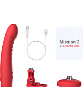 Lovense: Mission 2, App-Controlled Touch-Sensitive Dildo Vibrator