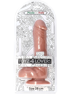 Toyz4Lovers: Made in Italy, Lucio Dildo, 29 cm, light