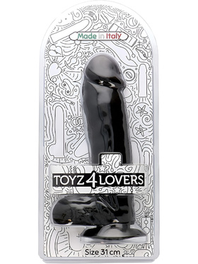 Toyz4Lovers: Made in Italy, Fulvio XXL Dildo, 30 cm, black