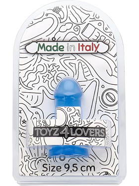 Toyz4Lovers: Made in Italy, Jelly Mio Anal Dildo, 9 cm, blue