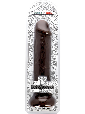 Toyz4Lovers: Made in Italy, Hercules XXL Dildo, 34 cm, brown