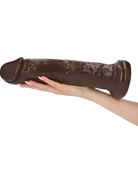 Toyz4Lovers: Made in Italy, Hercules XXL Dildo, 34 cm, brown