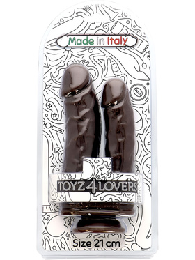 Toyz4Lovers: Made in Italy, Romolo Double Dildo, brown