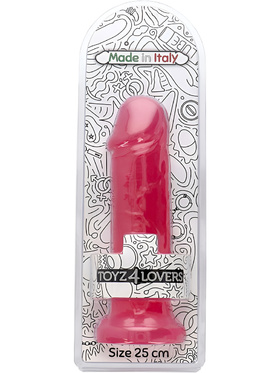 Toyz4Lovers: Made in Italy, Jelly Leone XL Dildo, 25 cm, pink