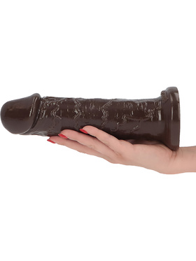 Toyz4Lovers: Made in Italy, Jelly Leone XL Dildo, 25 cm, brown