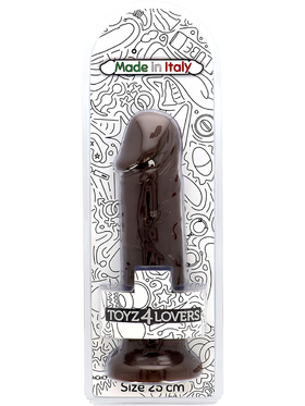 Toyz4Lovers: Made in Italy, Jelly Leone XL Dildo, 25 cm, brown